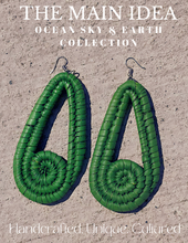 Load image into Gallery viewer, Olivia Earrings (Green)
