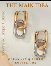 Load image into Gallery viewer, Mixed Metal Earrings
