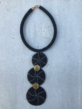 Load image into Gallery viewer, &quot;Sanaa&quot; Necklace (Black &amp; Gold)
